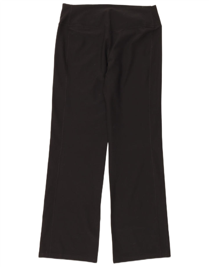 NIKE Mujer Dri Fit Chándal Pantalones UK 40 Grande Poliéster Negro