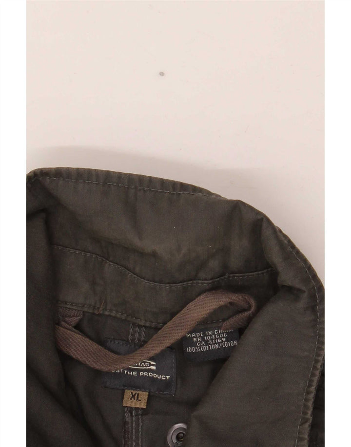 G-Star Chaqueta utilitaria para hombre UK 42 XL Algodón caqui