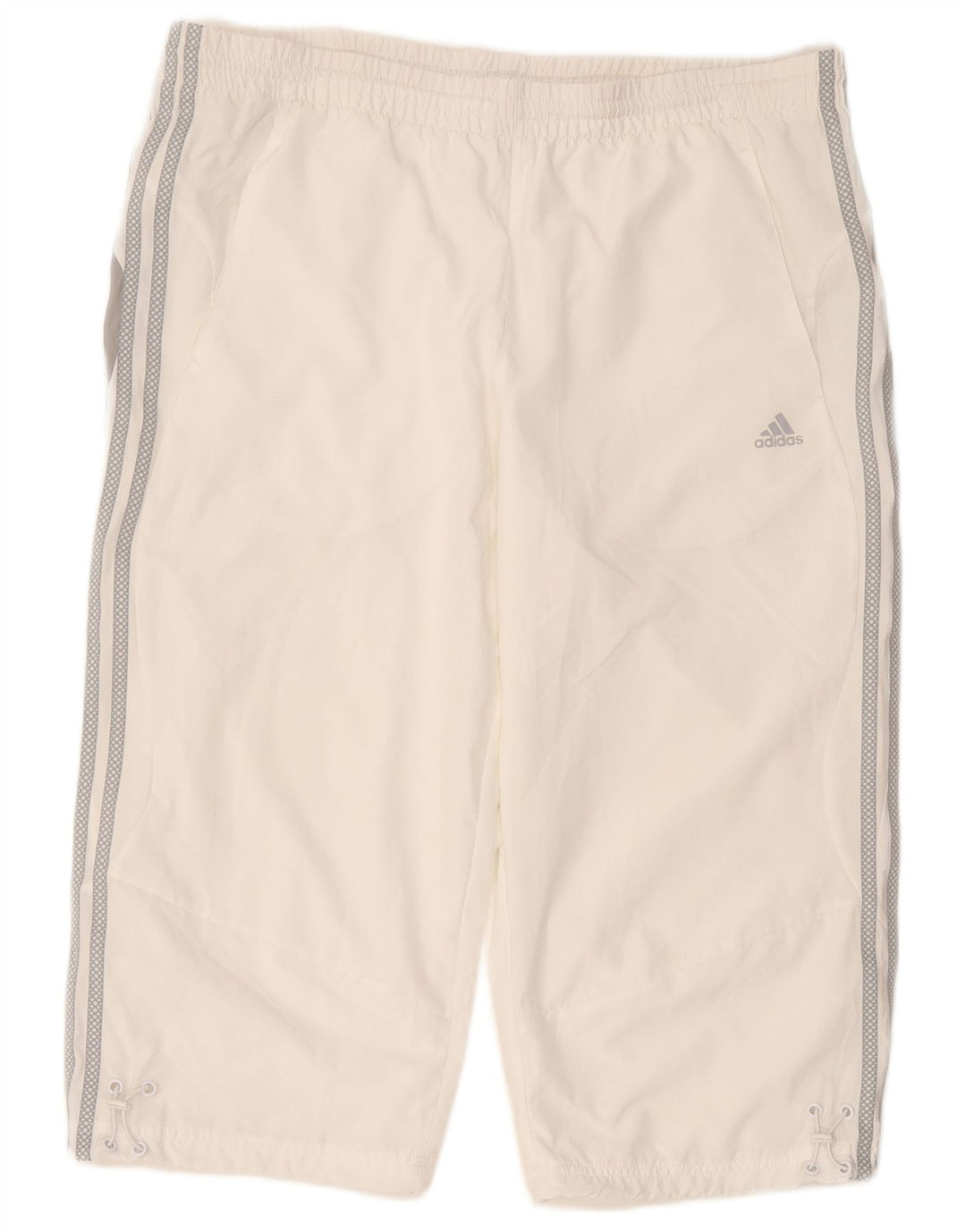 Adidas Mens Climalite Sport Shorts Grande Blanco Poliéster