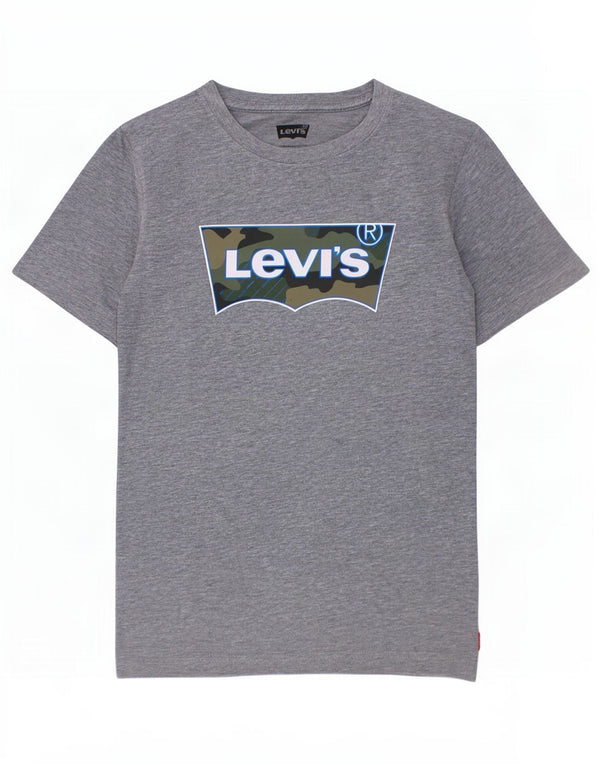 Levi's Camiseta gráfica para niño 13-14 años Gris