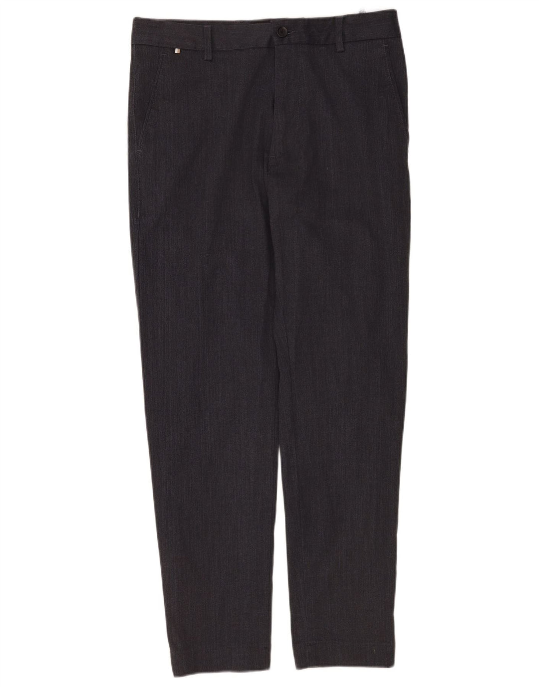 Hugo Boss Pantalón chino Kane de corte regular para hombre W30 L32 Poliéster gris