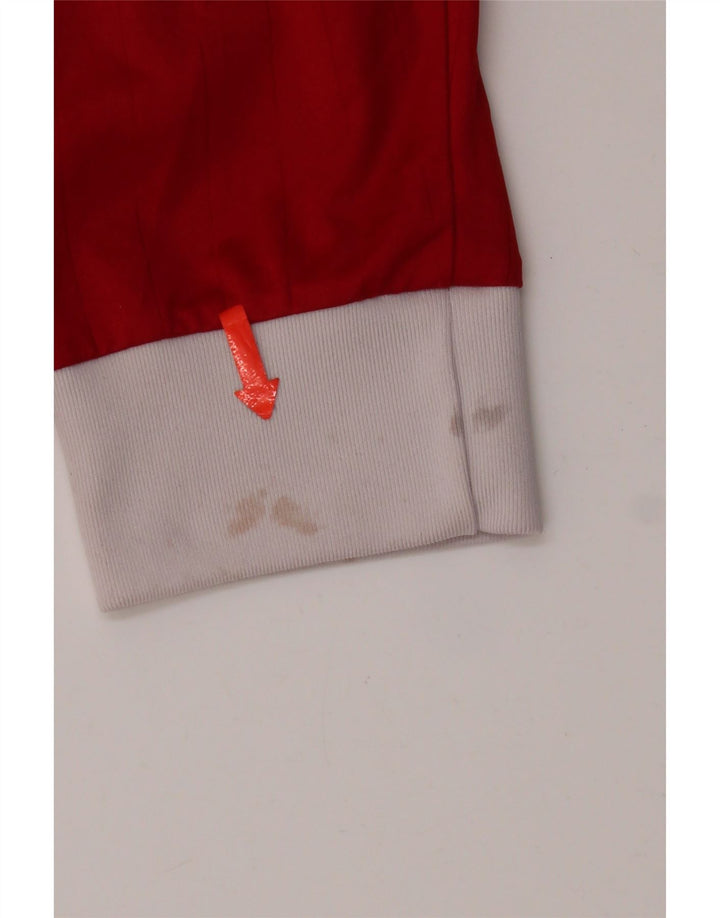 Adidas Mens Climalite Top Manga Larga 2XL Poliéster Rojo