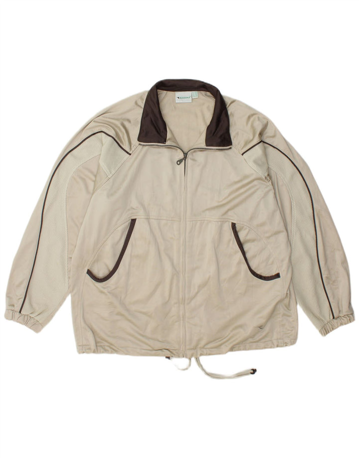 DIADORA Chaqueta superior de chándal extragrande para mujer UK 46 Poliéster verde grande