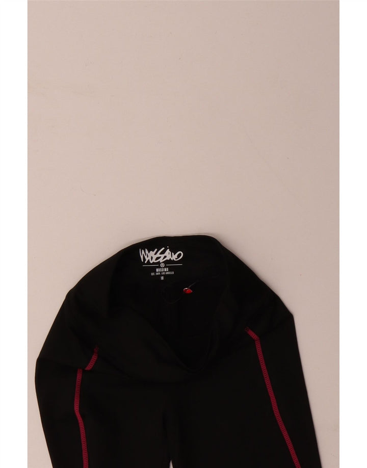 MOSSIMO Leggings gráficos para niña 9-10 años Negro