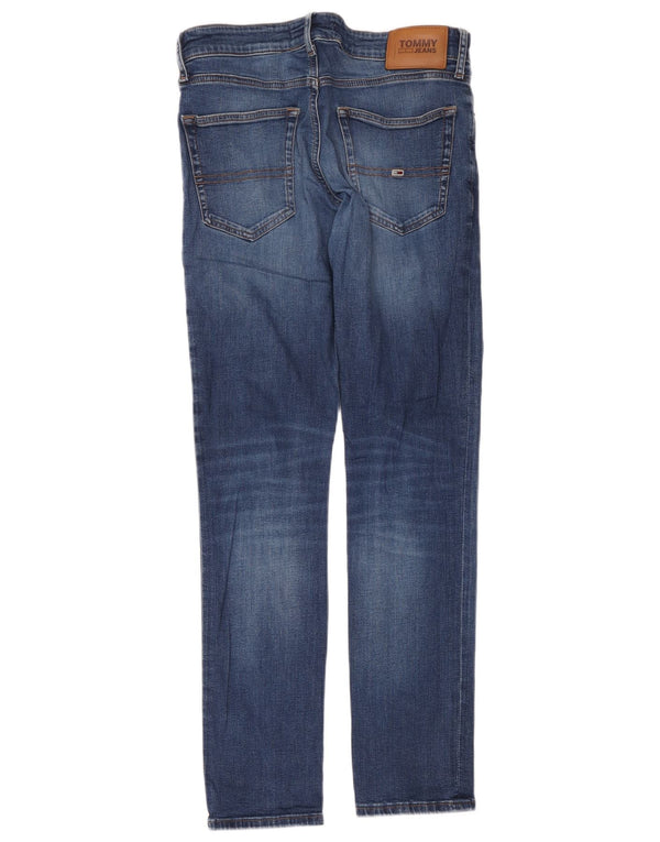 Tommy Hilfiger Vaqueros ajustados para hombre W32 L32 Algodón azul