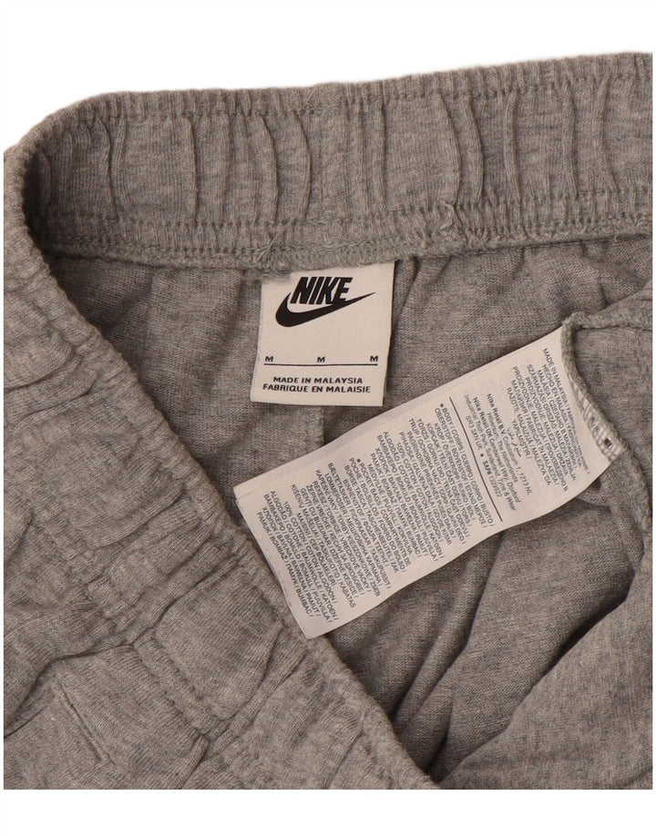 Pantalones cortos deportivos Nike para hombre de algodón moteado en gris medio