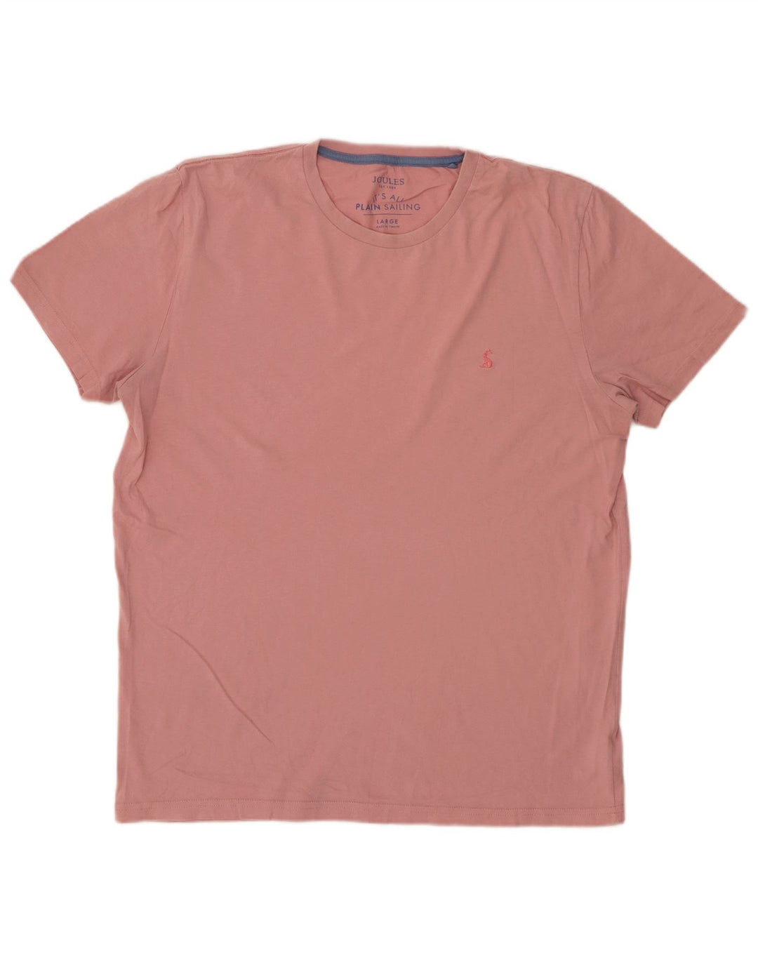 JOULES Camiseta Hombre Top Large Rosa Algodón