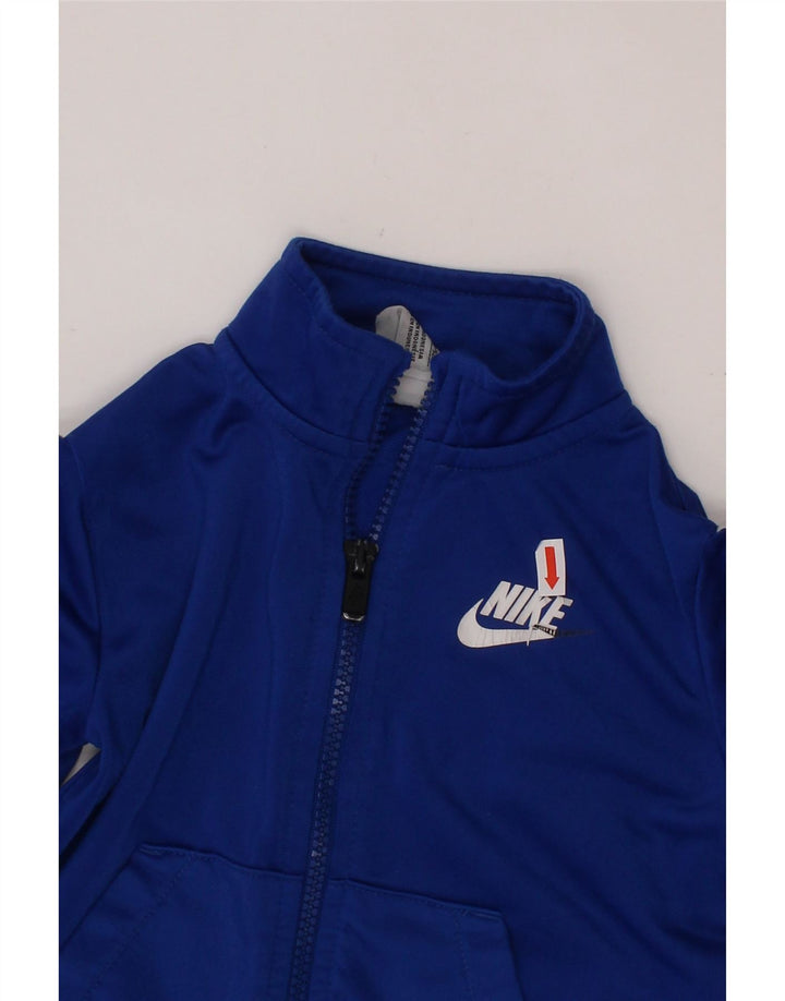 NIKE - Chaqueta de chándal gráfica para bebés (18-24 meses), color azul