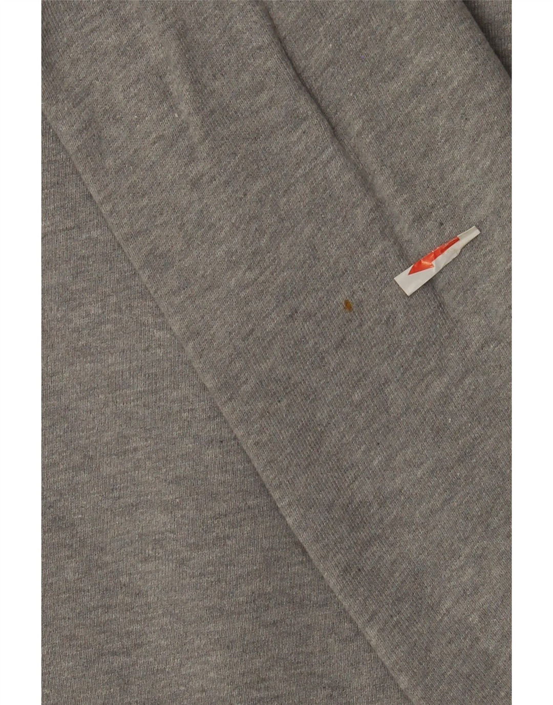 Adidas Hombre Sudadera Jumper Grande Gris Moteado Algodón