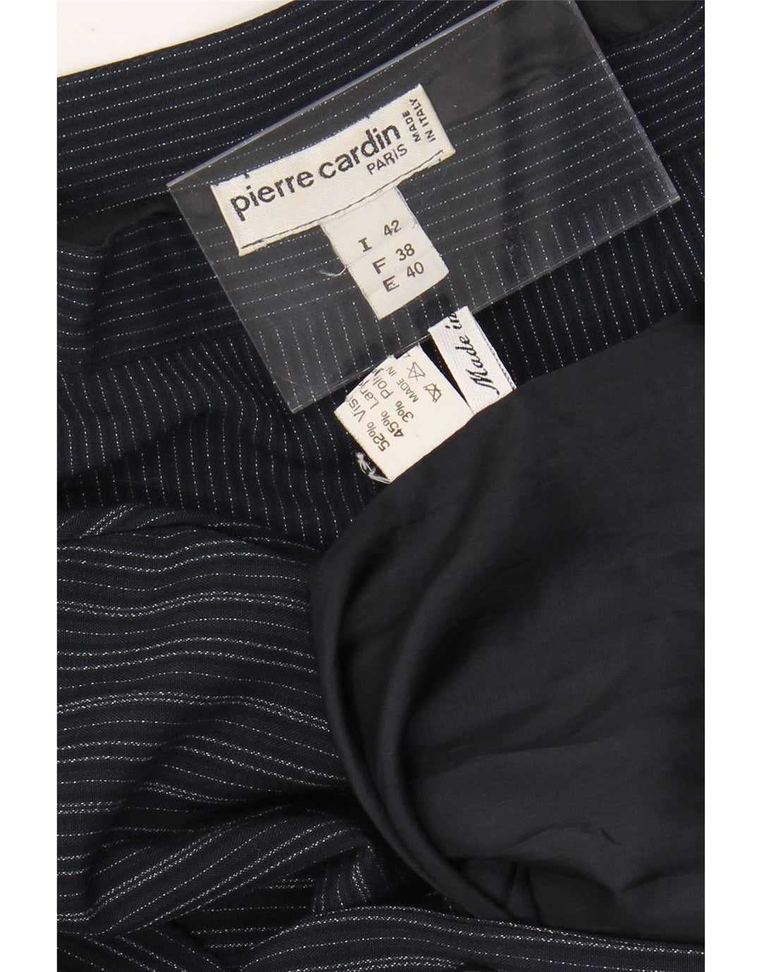 PIERRE CARDIN Conjunto de falda de 2 piezas para mujer IT 42 Medium W25 L20 Azul marino