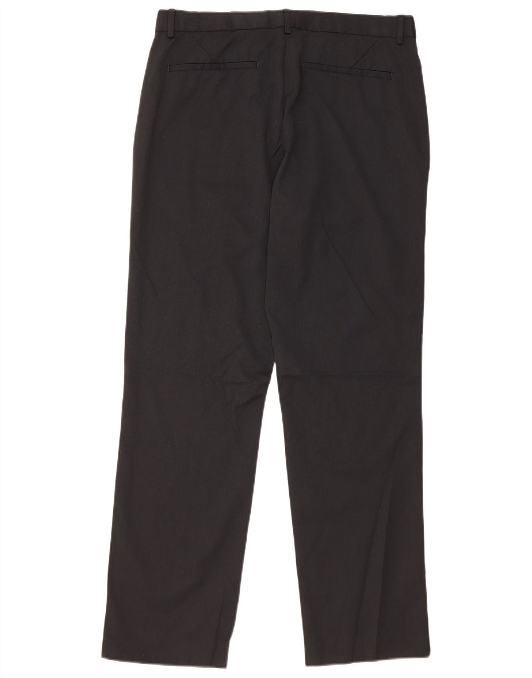 CALVIN KLEIN Pantalón de traje slim fit para hombre W32 L30 Poliéster negro
