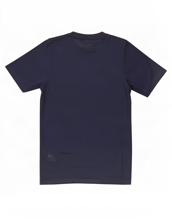 Camiseta Nike Dri Fit para hombre Top Small Azul marino Colorblock Poliéster