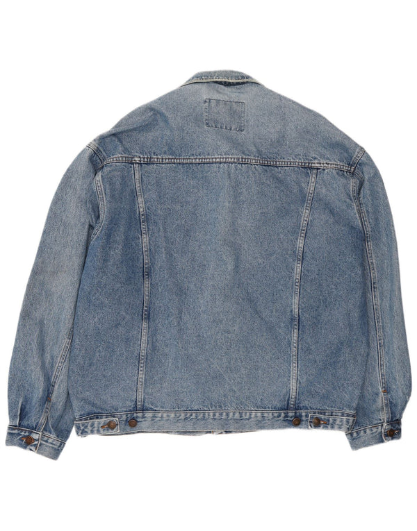 Casucci Chaqueta vaquera para hombre UK 42 XL Azul