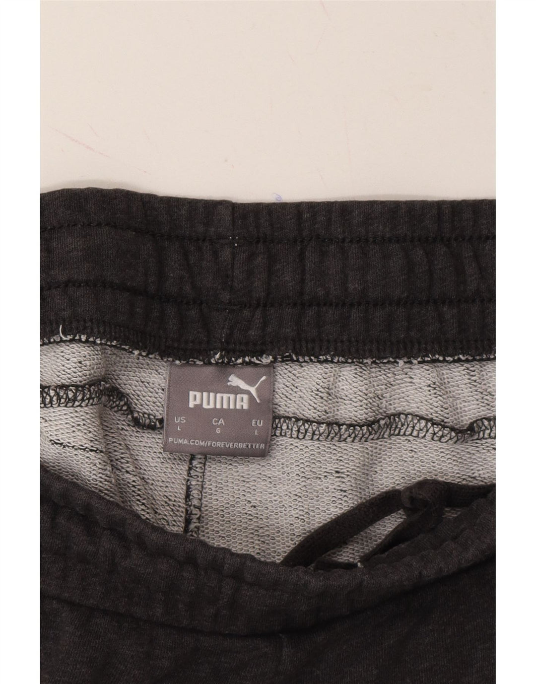 PUMA Mens Tracksuit Trousers Joggers Large Grey Cotton Vintage Puma and Second-Hand Puma from Messina Hembry 
