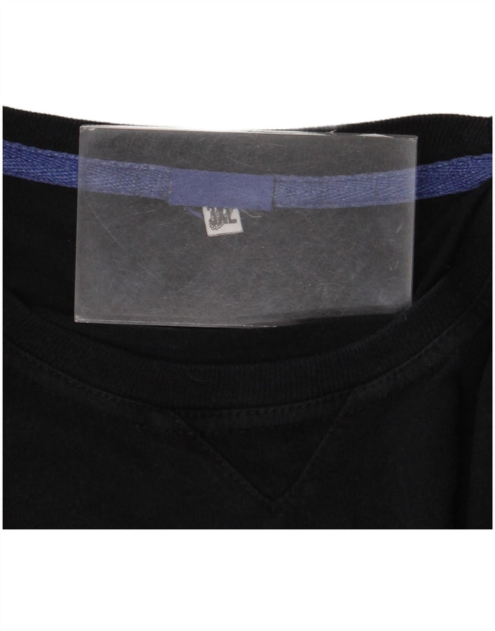 Asics Camiseta Hombre Top 3XL Algodón Negro
