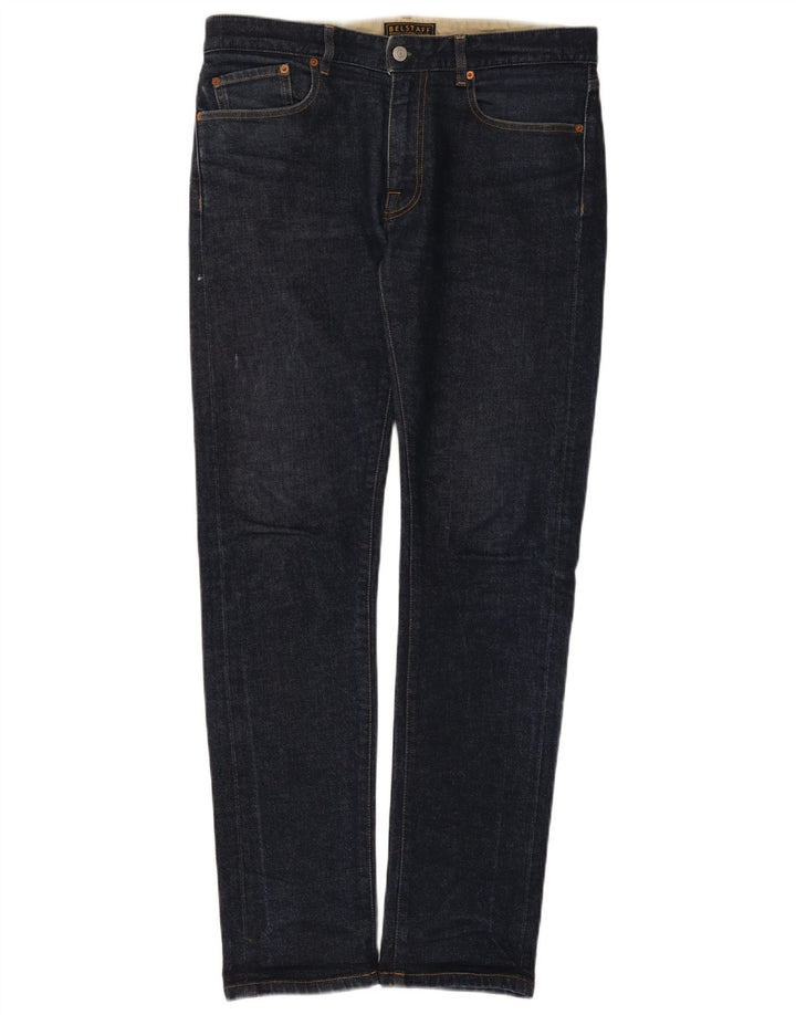Belstaff Vaqueros ajustados para hombre W31 L32 Algodón azul marino
