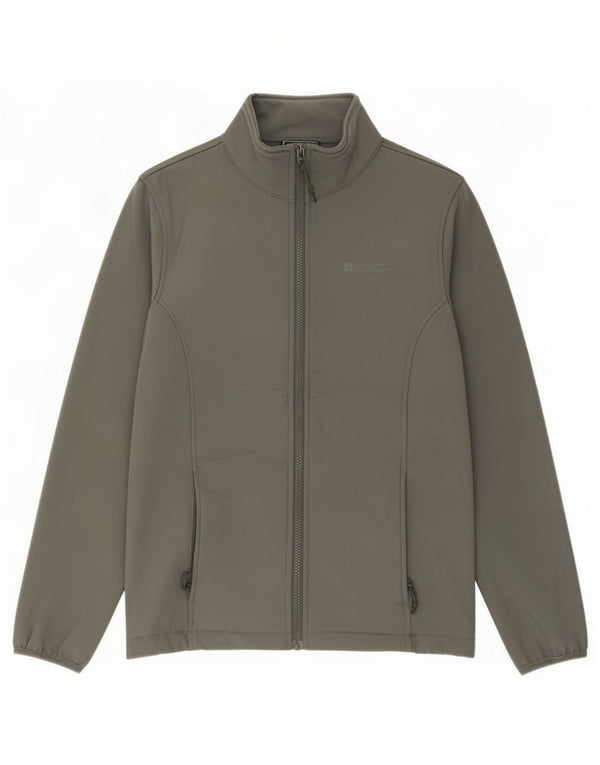 Chaqueta superior de chándal para mujer Mountain Warehouse UK 40 Poliéster gris medio