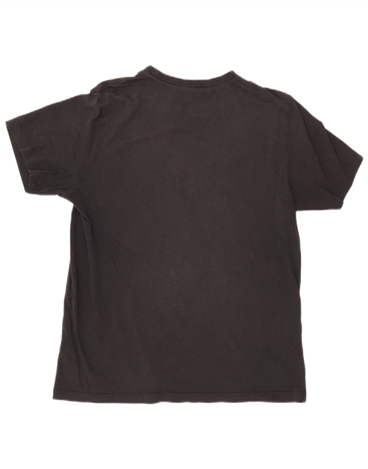 NIKE Camiseta gráfica para mujer, talla 40, talla mediana, algodón negro