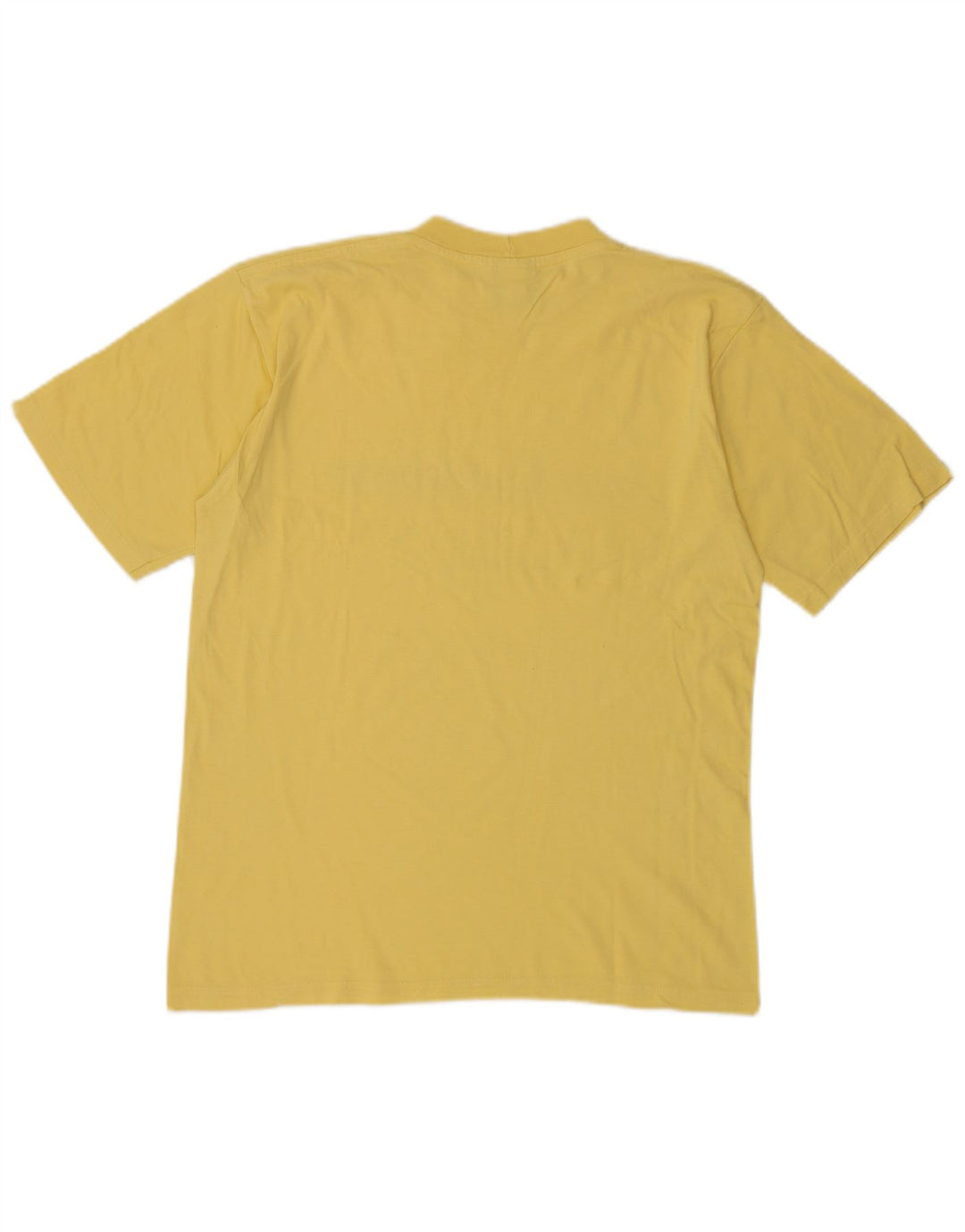 GOOSE & GANDER Camiseta gráfica para hombre Top Algodón amarillo medio