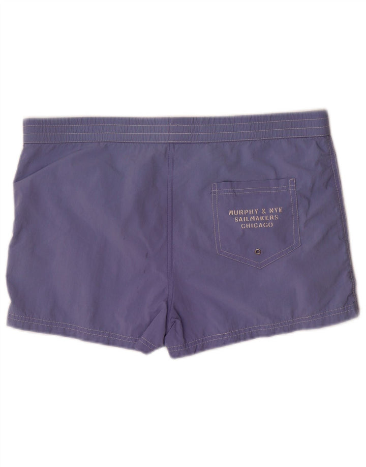 MURPHY & NYE Bañador para hombre Sailmakers, talla grande, nailon azul