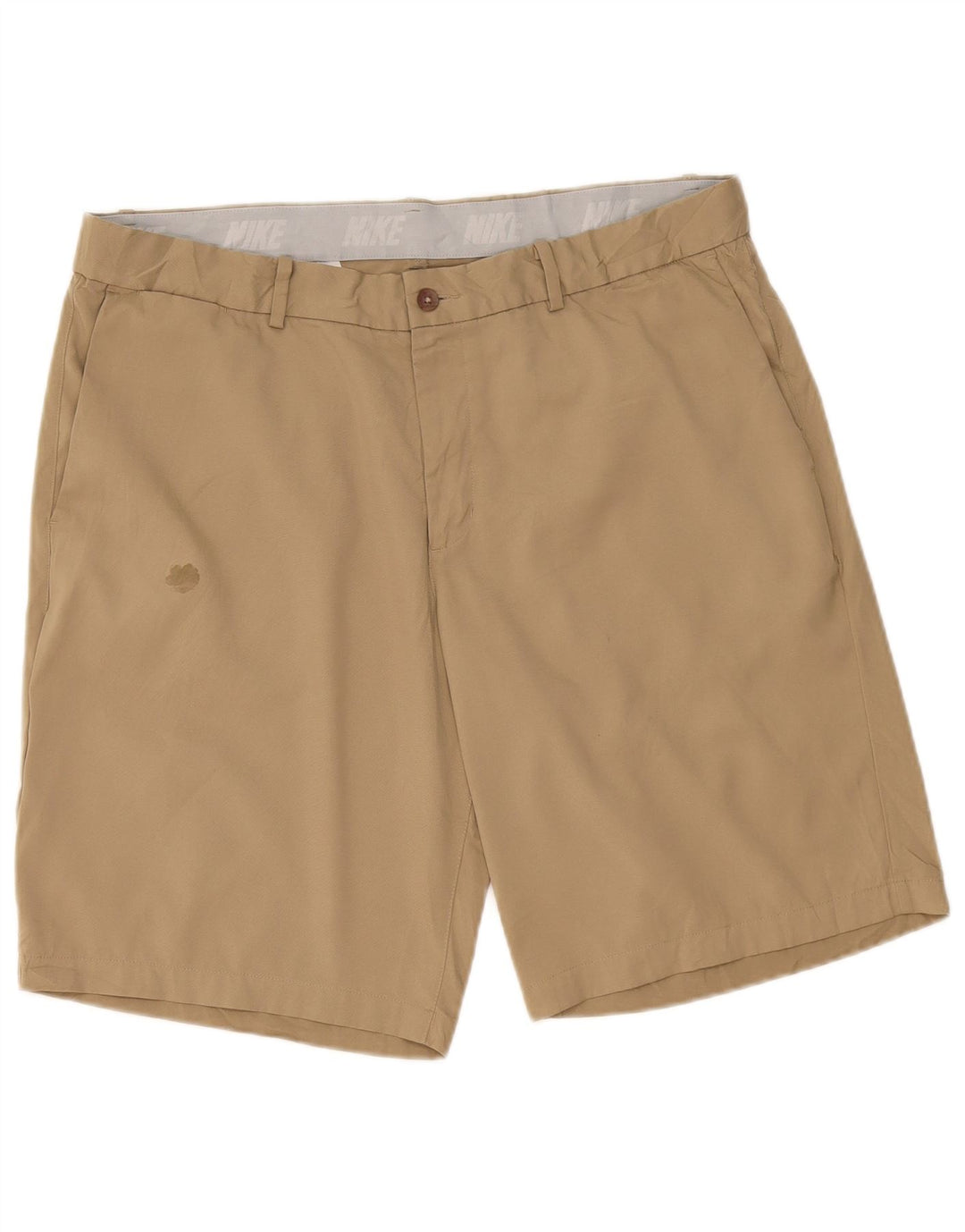 Nike - Pantalones cortos chinos Dri Fit para hombre W36 poliéster beige grande