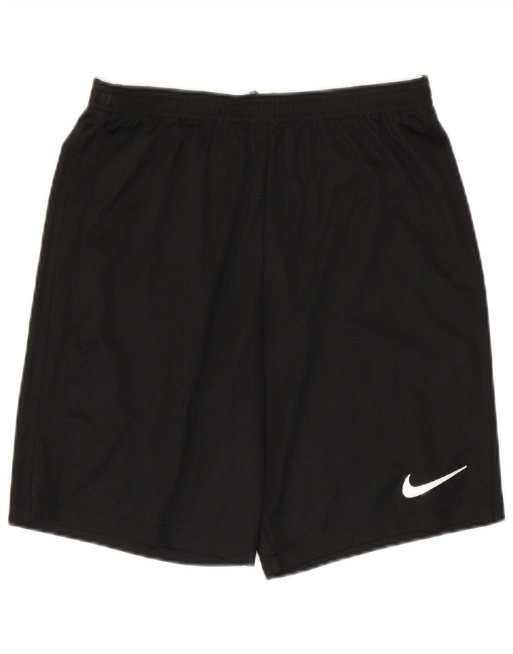 Pantalones cortos deportivos Nike Dri Fit para hombre Poliéster negro mediano