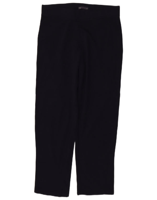 Marks & Spencer Pantalones cortavientos para mujer UK 46 Large Azul marino Algodón