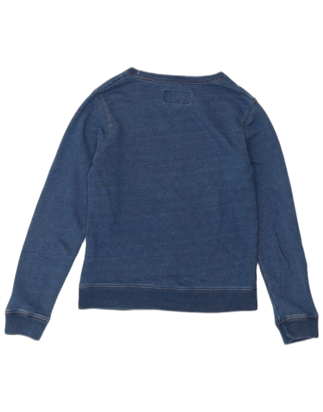 JACK WILLS Sudadera gráfica para mujer Jumper UK 6 XS Algodón azul