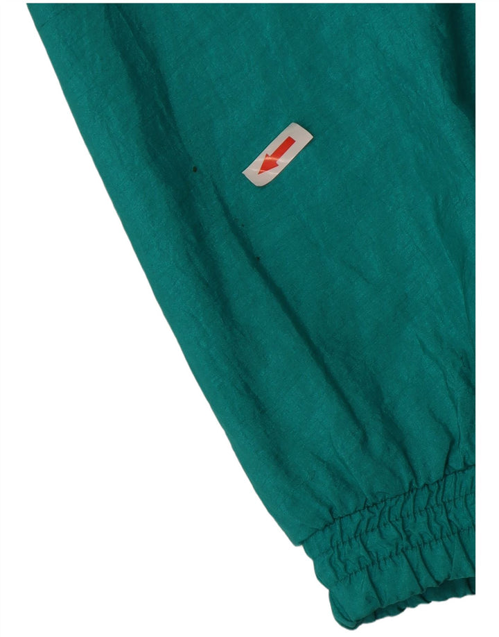 Brugi Hombre Gráfico Chándal Top Chaqueta XL Turquesa Poliamida