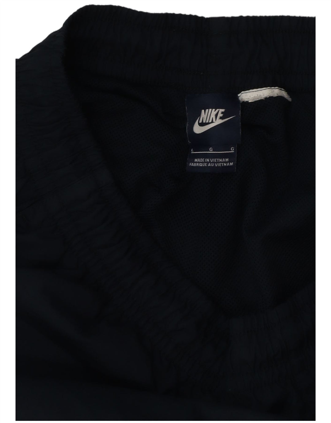 Nike - Pantalones cortos deportivos para hombre, talla grande, poliéster, color azul marino