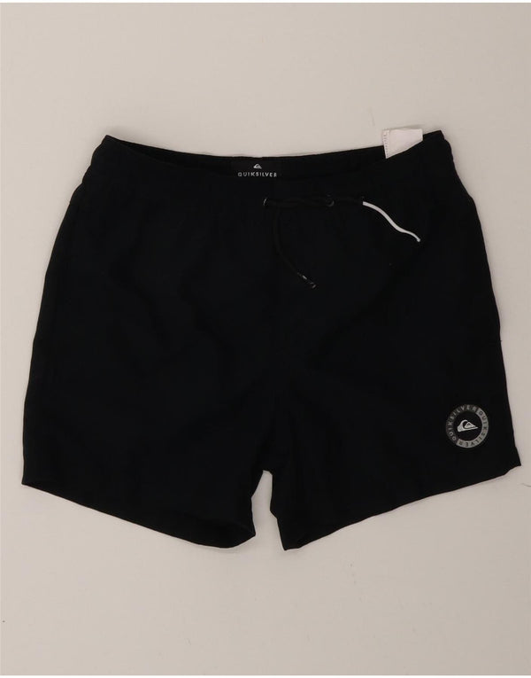 Quiksilver Bañador Corto Niño 11-12 Años Mediano Negro Poliéster