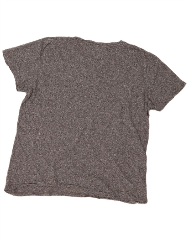 Superdry Camiseta para Hombre Top XL Gris Moteado