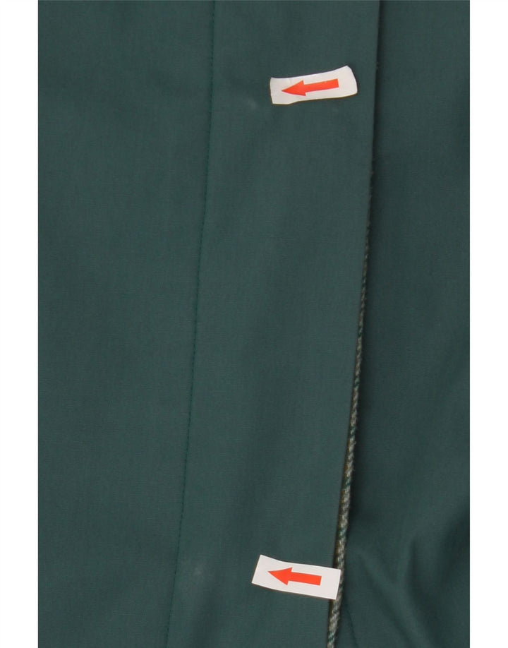 Abrigo Vintage Mujer IT 55 2XL Poliéster Verde