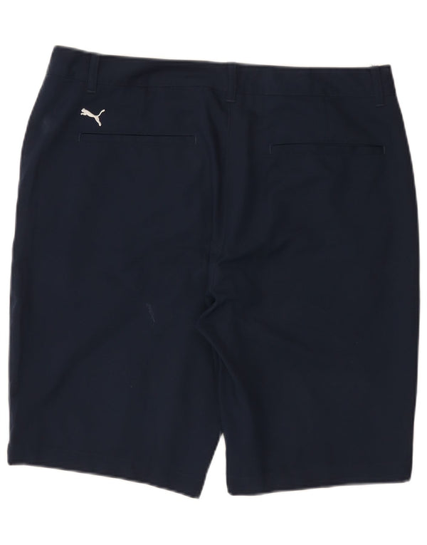 Puma Mens Chino Shorts W34 Grande Azul Marino Poliéster