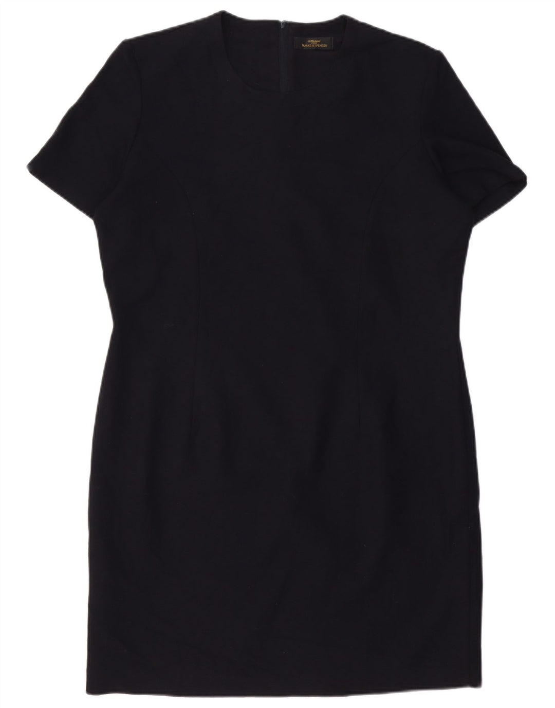 Marks & Spencer Vestido recto para mujer UK 40 XL Negro