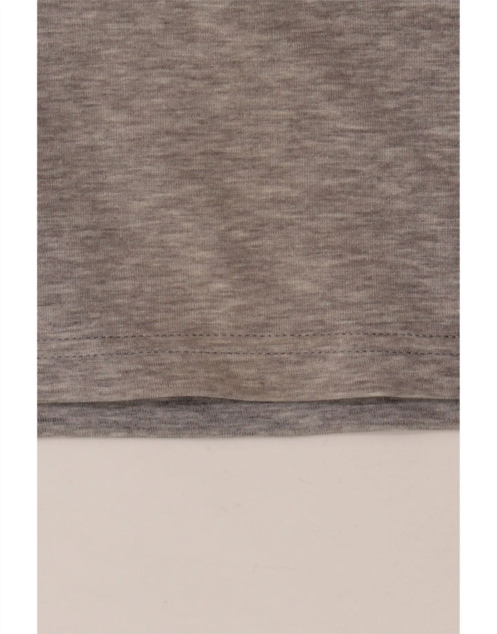 Pantalones cortos deportivos Adidas para hombre de algodón gris medio