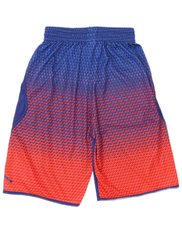 Jordan - Pantalones cortos deportivos Dri Fit para hombre, tamaño pequeño, color azul marino, poliéster