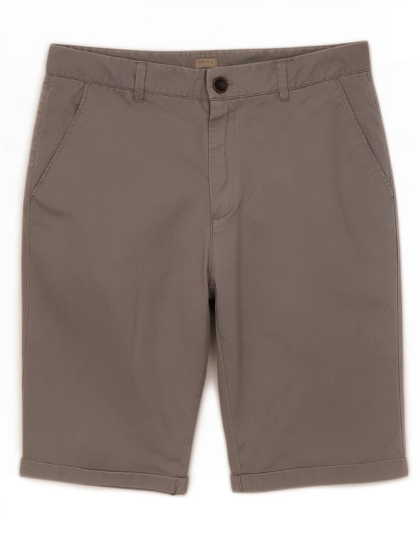Zara Pantalón Chino Chico 13-14 Años W30 Algodón Gris