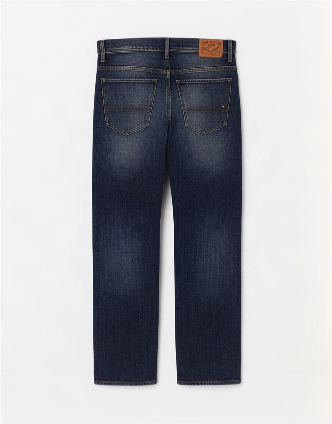 Tommy Hilfiger Vaqueros rectos regulares con cremallera Ryder para hombre W36 L32 Azul