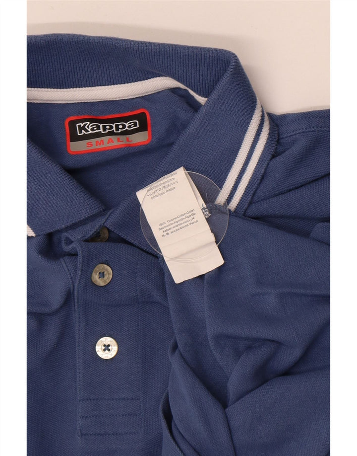 Polo Kappa Hombre Small Azul Algodón