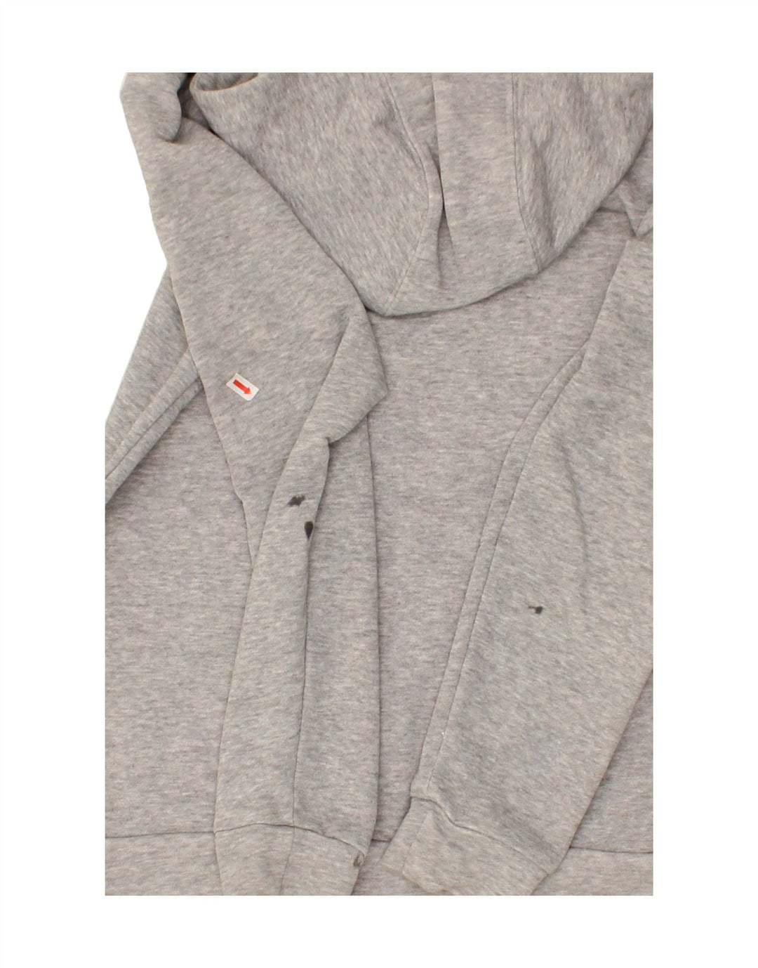 ADIDAS Boys Graphic Zip Hoodie Sweater 13-14 Years Grey Polyester Vintage Adidas and Second-Hand Adidas from Messina Hembry 