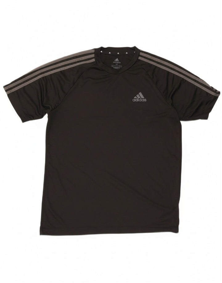 Adidas Hombre Aeroready Camiseta Top Mediano Negro Poliéster
