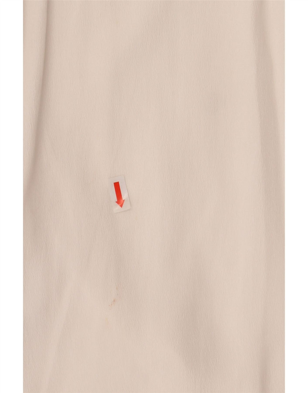 CARACTERE Blusa camisera con lazo frontal para mujer UK 10 Small White Acetate