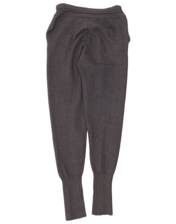 Zara Mujer Pantalones De Chándal Joggers UK 8 Small Gris