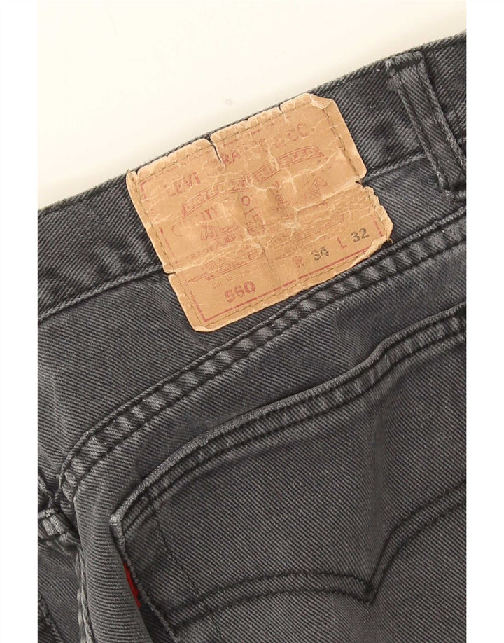 Vaqueros Levi's 560 Tapered para mujer W34 L32 Gris