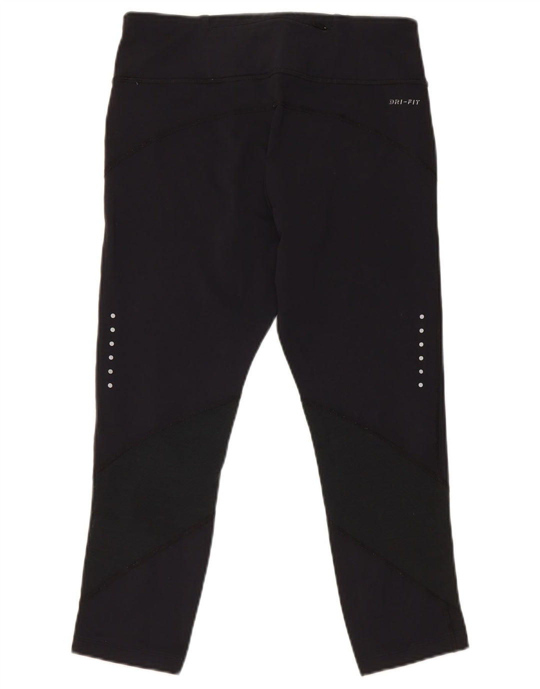Nike - Leggings capri Dri Fit para mujer, talla M, nailon negro