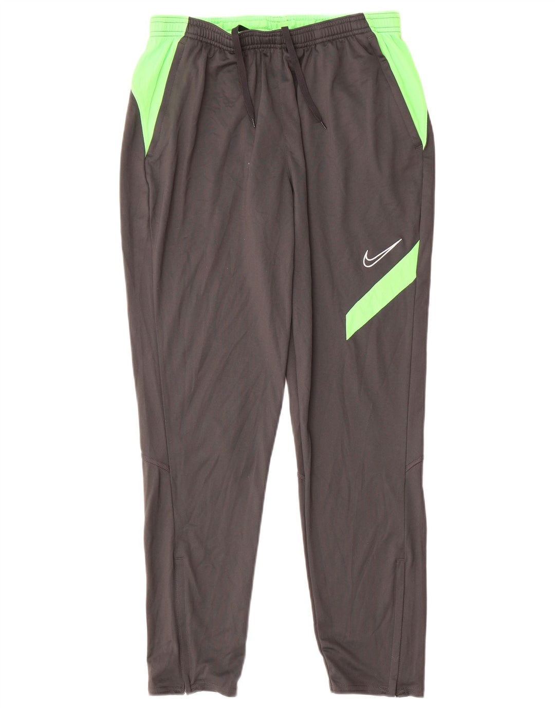 Nike Pantalones De Chándal Dri Fit Para Hombre Poliéster Color Block Gris Grande