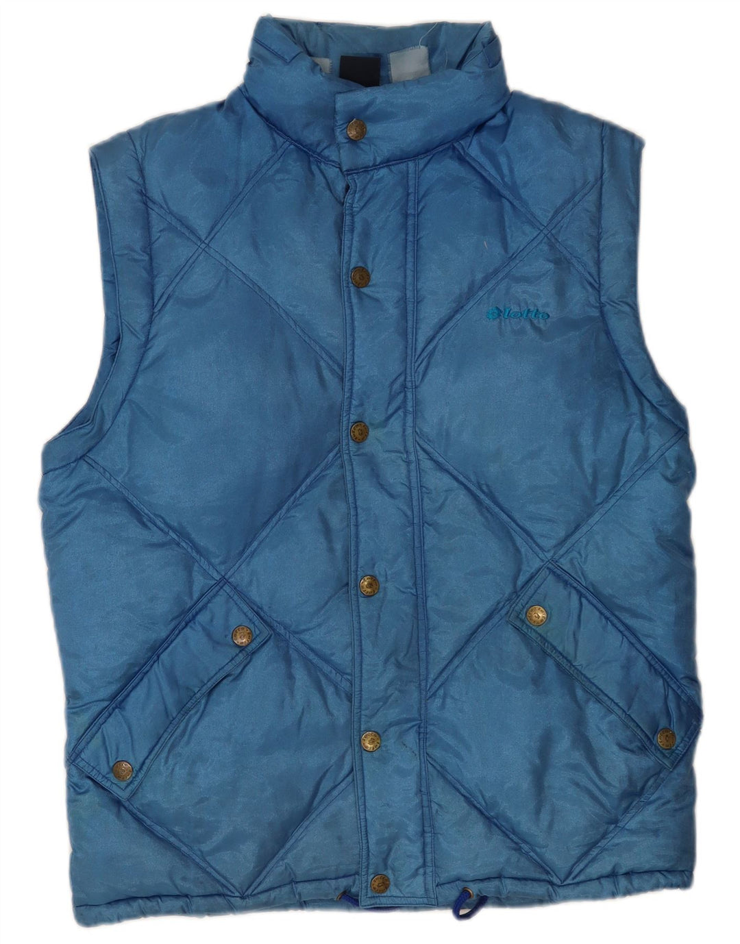 Lotto Chaleco acolchado para hombre UK 40 Large Azul