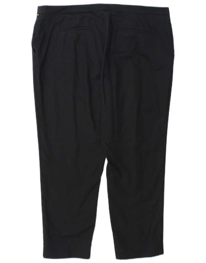CALVIN KLEIN Pantalones cortos rectos para mujer W38 L27 Algodón negro