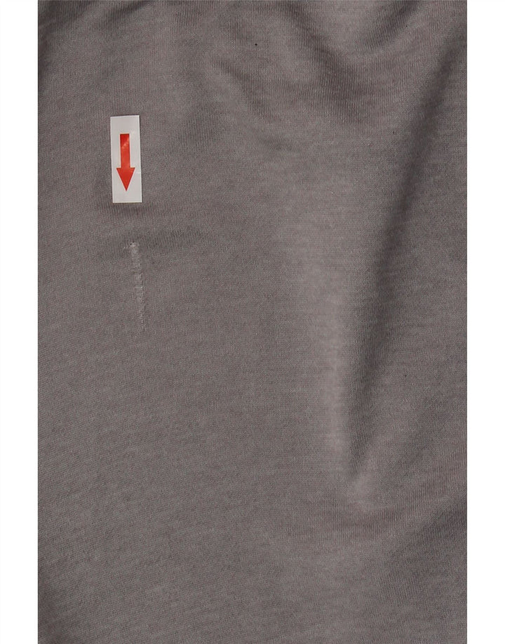 Adidas Mujer Chándal Pantalones Joggers UK 44 Grande Gris Poliéster